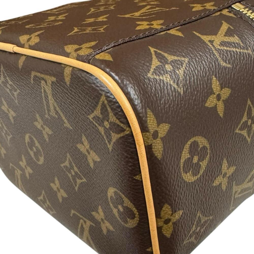 LOUIS VUITTON Brown Monogram Canvas Pouch - Picture 8 of 9